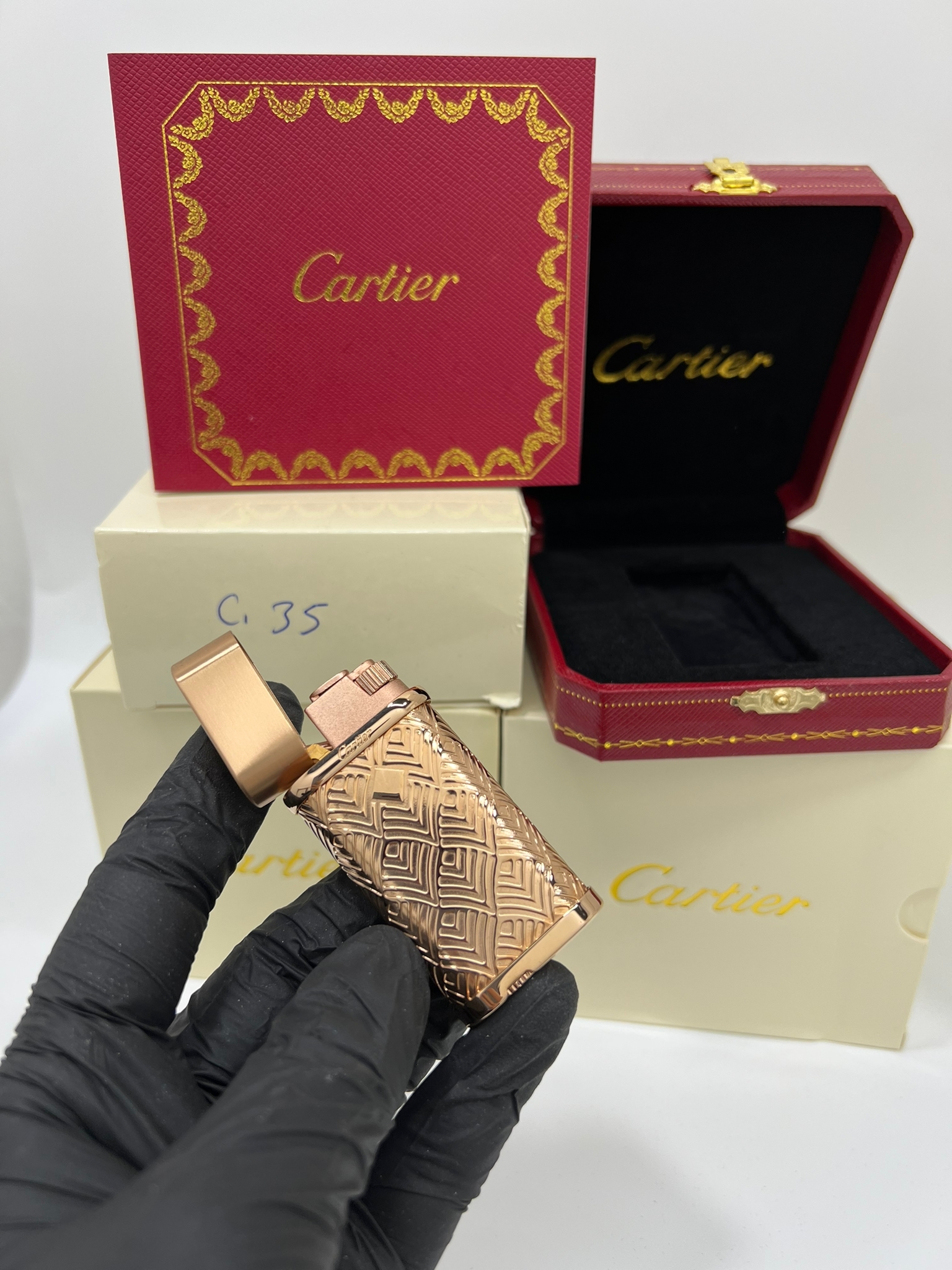 CC19- Cartier Lüx Replika Çakmak