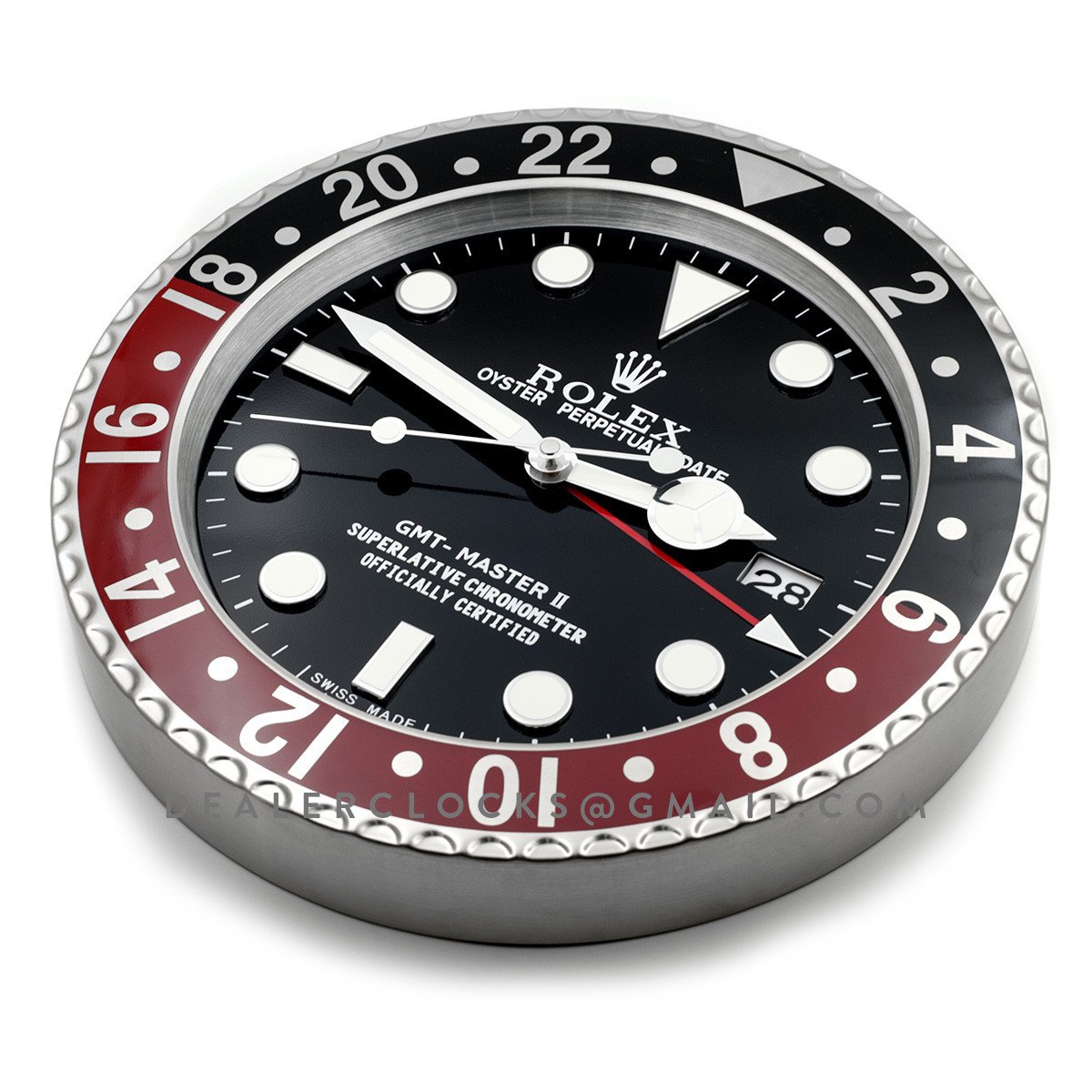 DS009-Rolex GMT Master II Coke Duvar Saatleri