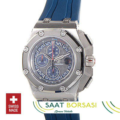 ETA012- Audemars Piguet Royal Oak Offshore Michael Schumacher Platinum (7750 ETA Saat)