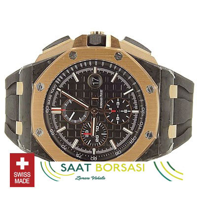 ETA038- Audemars Piguet Oak Offshore Queen Elizabeth II Cup 2016 Forged Carbon (3840 ETA Saat)