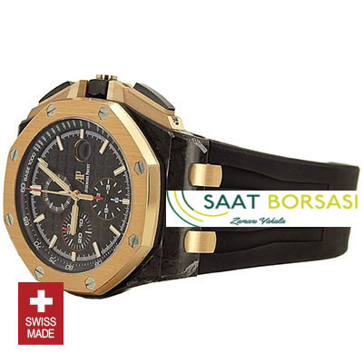 ETA038- Audemars Piguet Oak Offshore Queen Elizabeth II Cup 2016 Forged Carbon (3840 ETA Saat)