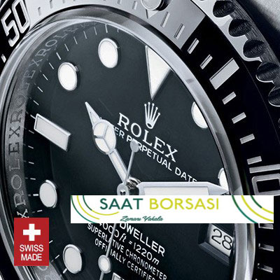 ETA034- Rolex Sea Dweller 4000 SS  (3135 ETA Saat)