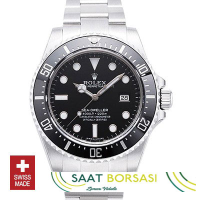 ETA034- Rolex Sea Dweller 4000 SS  (3135 ETA Saat)