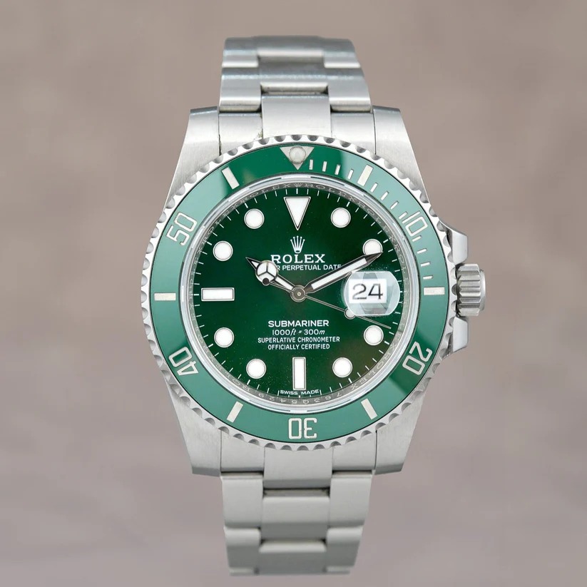 ETA037- Rolex Submariner Hulk 116610LV 3135