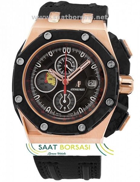 ETA049- Audemars Piguet Offshore Grand Prix Rose Ceramic Chronograph  (2824 ETA Saat)