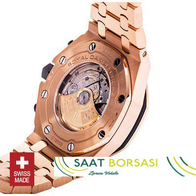 ETA052- Audemars Piguet Royal Oak Offshore Rose Gold Chronograph  (7751ETA Saat)