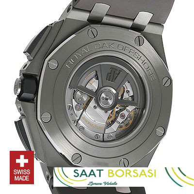 ETA056- Audemars Piguet Royal Oak Offshore Novelty Chronograph 2017 Titanium Grey  (7750ETA Saat)