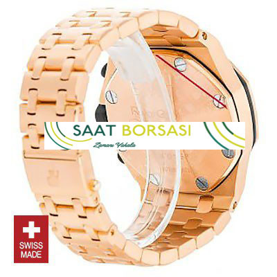 ETA057- Audemars Piguet Royal Oak Offshore Rose Gold White Dial   (7750ETA Saat)