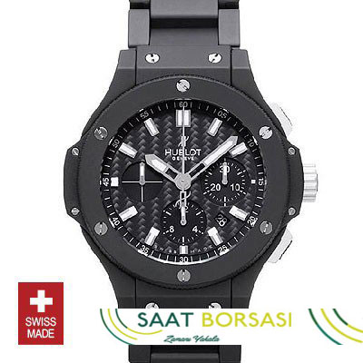 ETA064- Hublot Big Bang Black Magic Chronograph (7750 ETA Saat)