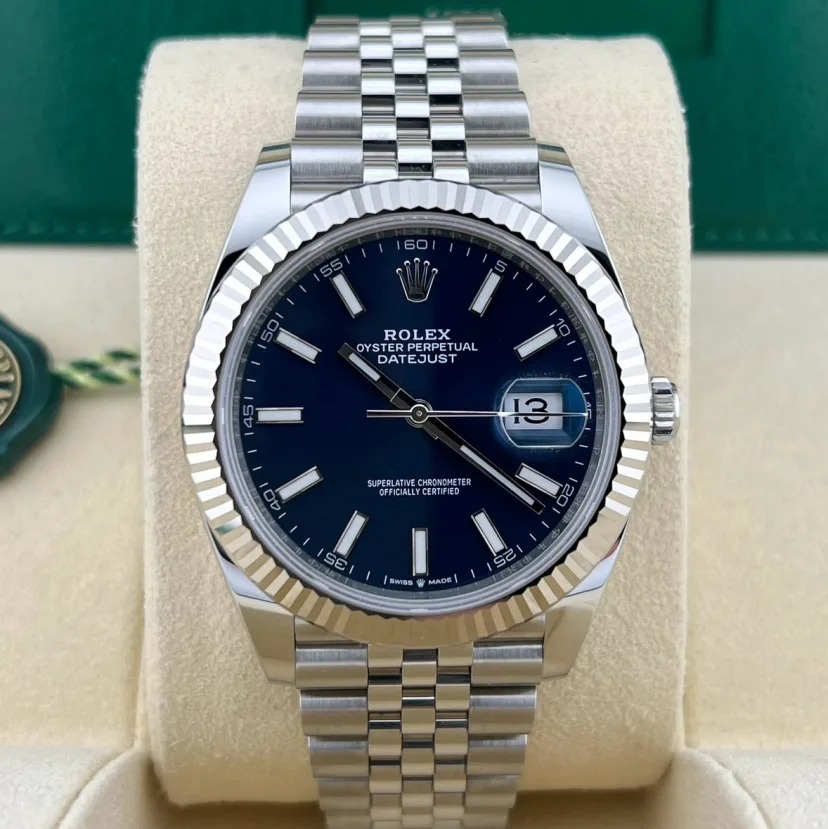 ETA080- Rolex Datejust Blue Dial 126334 3235