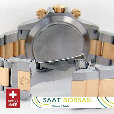 ETA089- Rolex Daytona 2Tone Stainless Grey Slate (7750 ETA Saat)