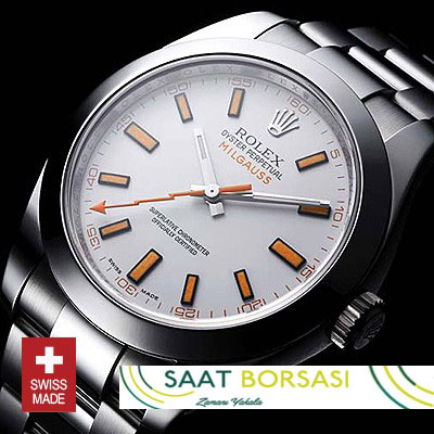 Rolex milgauss white on sale