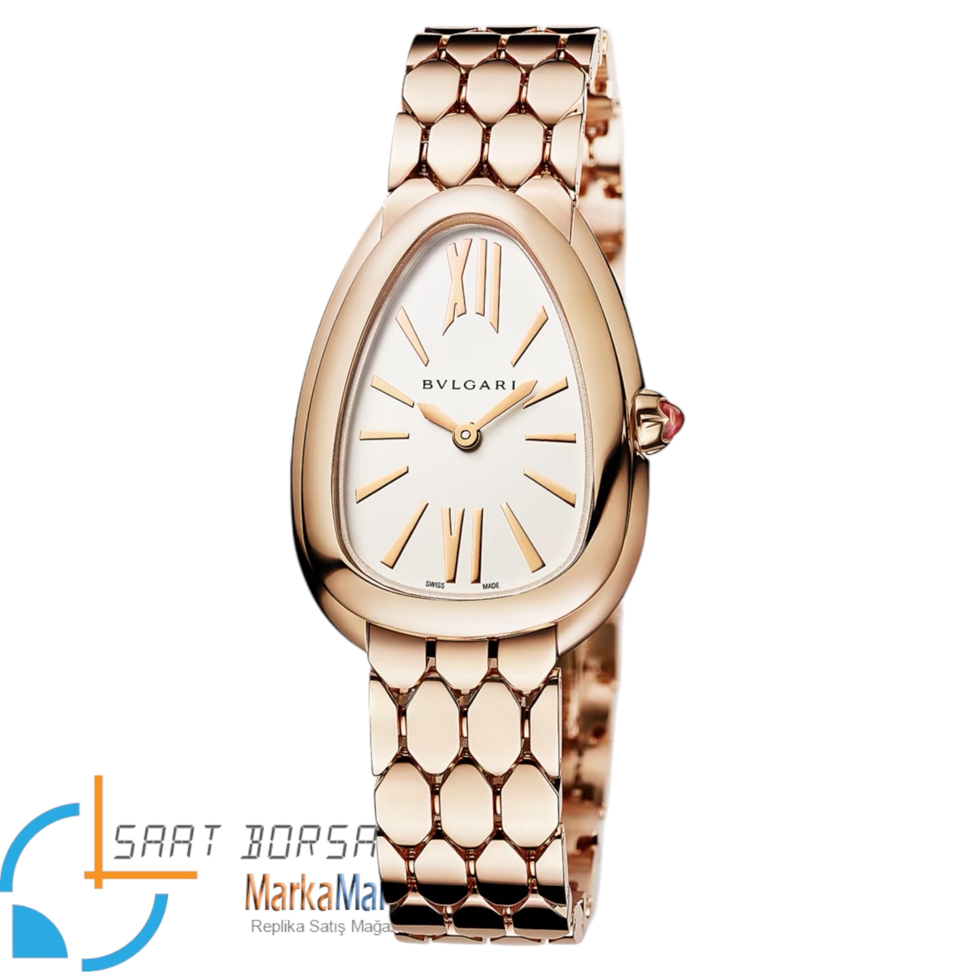 MB003- Bvlgari Serpenti Seduttori Rose -36mm