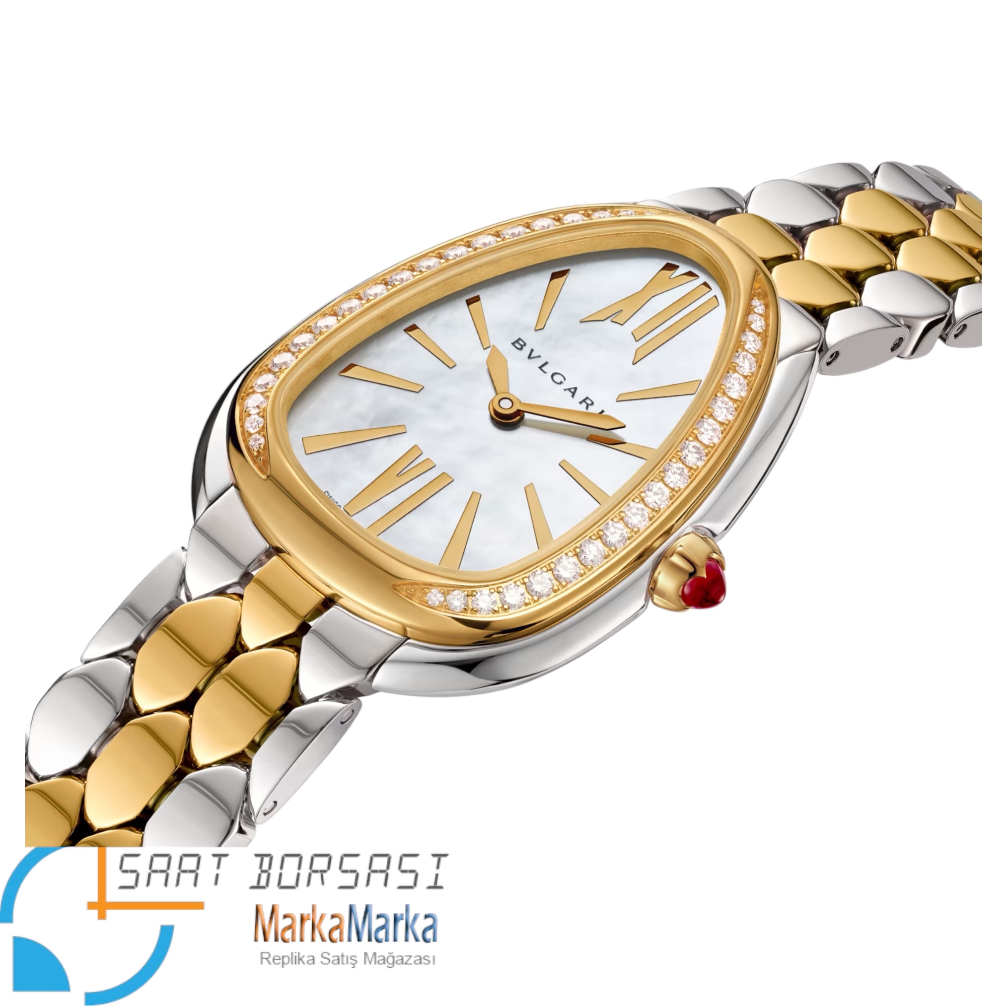 MM0052- Bvlgari Serpenti Seduttori Silver/Gold -36mm