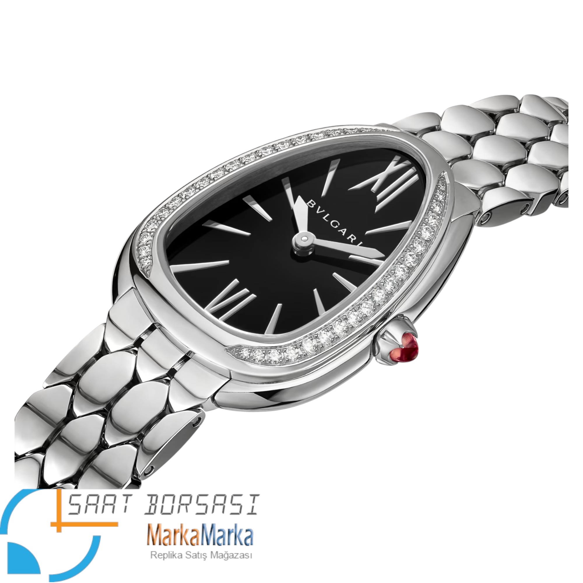 MM0053- Bvlgari Serpenti Seduttori Silver -36mm