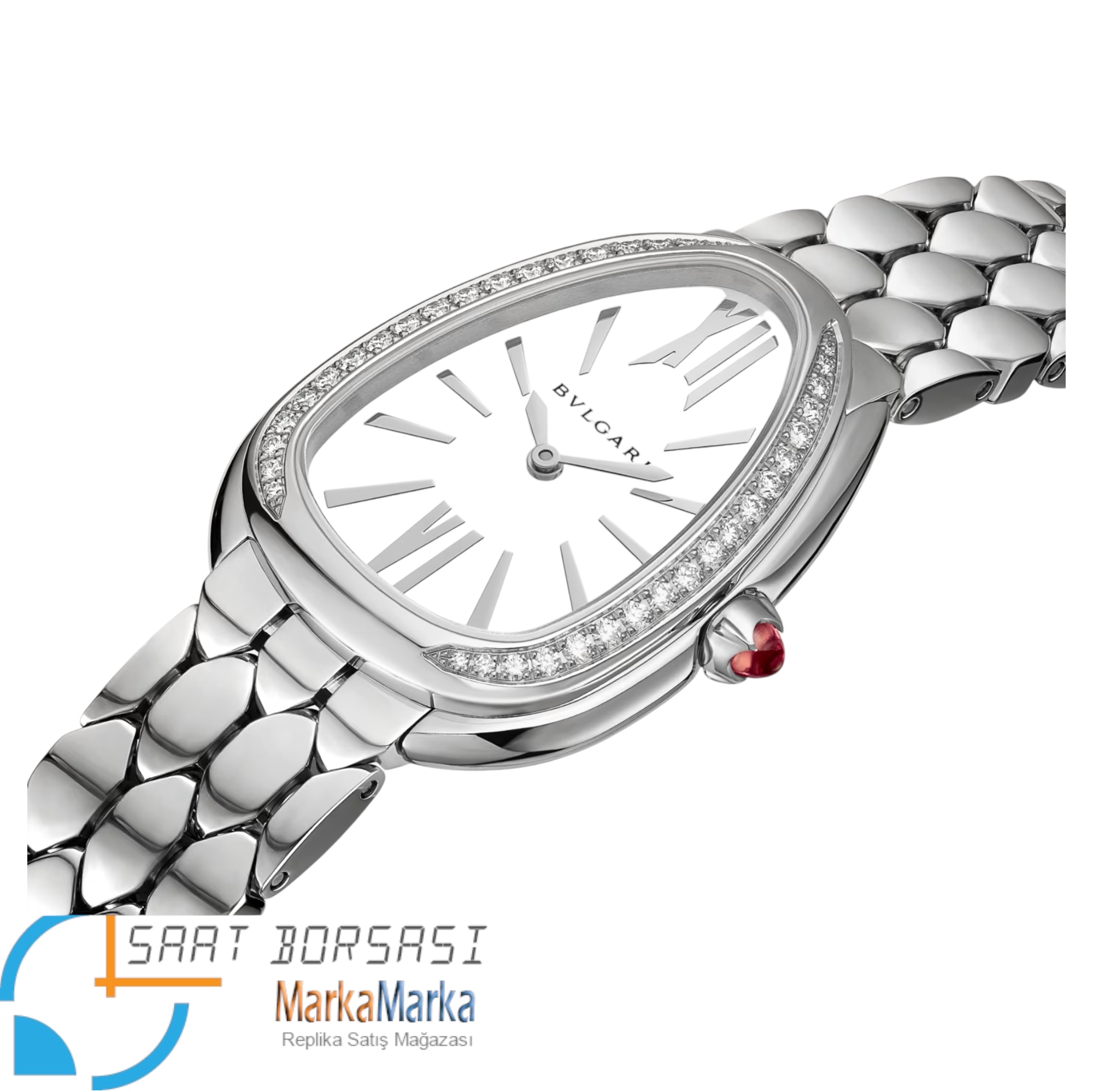 MM0054- Bvlgari Serpenti Seduttori Silver -36mm