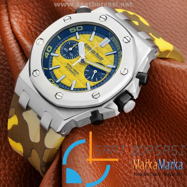 MM1166- Audemars Piguet Royal Oak Off Shore Kamuflaj Sarı