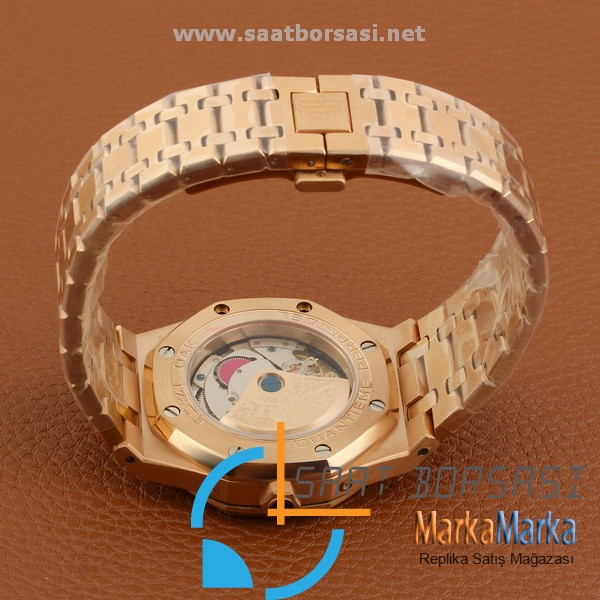 MM1332- Audemars Piguet Royal Oak Gold Kasa Laciver Kadran GMT