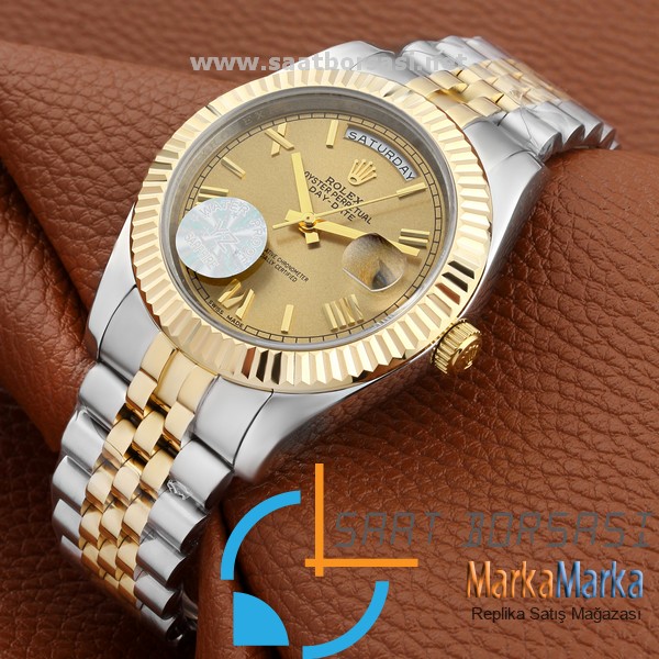 MM1591- Rolex Oyster Perpetual Day-Date-Yeni Seri (SU GEÇİRMEZ)