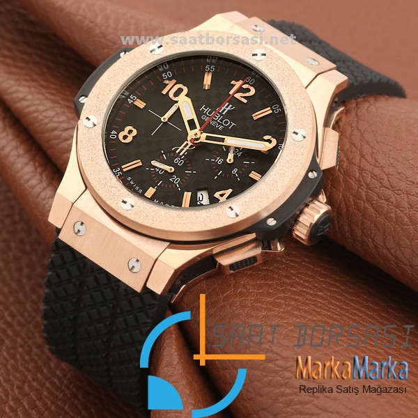 MM1616- Hublot Big Bang Tuiga 1909 Özel Sim Kaplamalı Gold Kasa