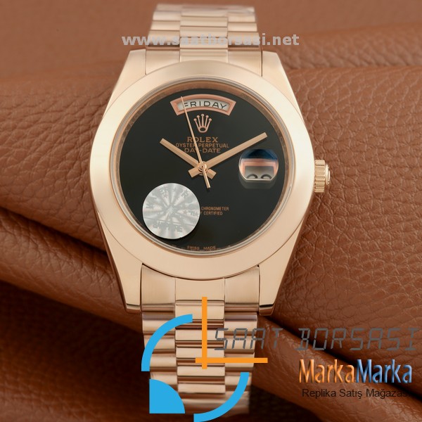 MM1644- Rolex Oyster Perpetual Day-Date-Yeni Seri-Rose Gold