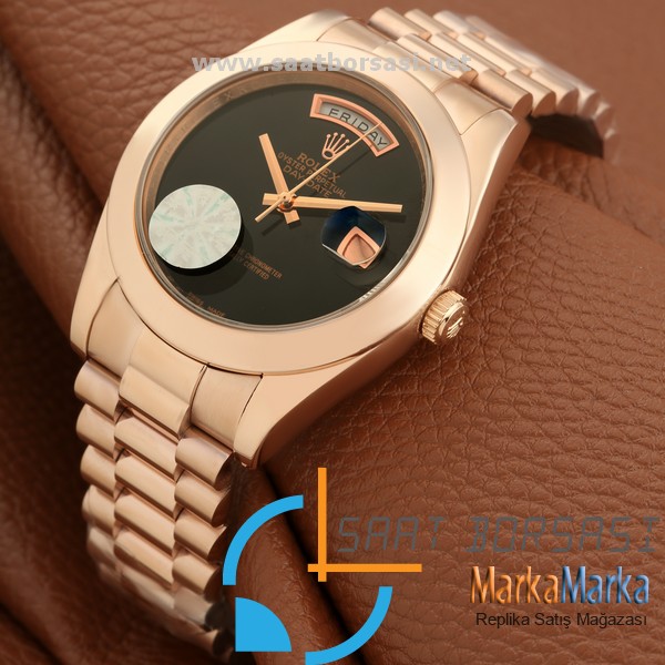 MM1644- Rolex Oyster Perpetual Day-Date-Yeni Seri-Rose Gold