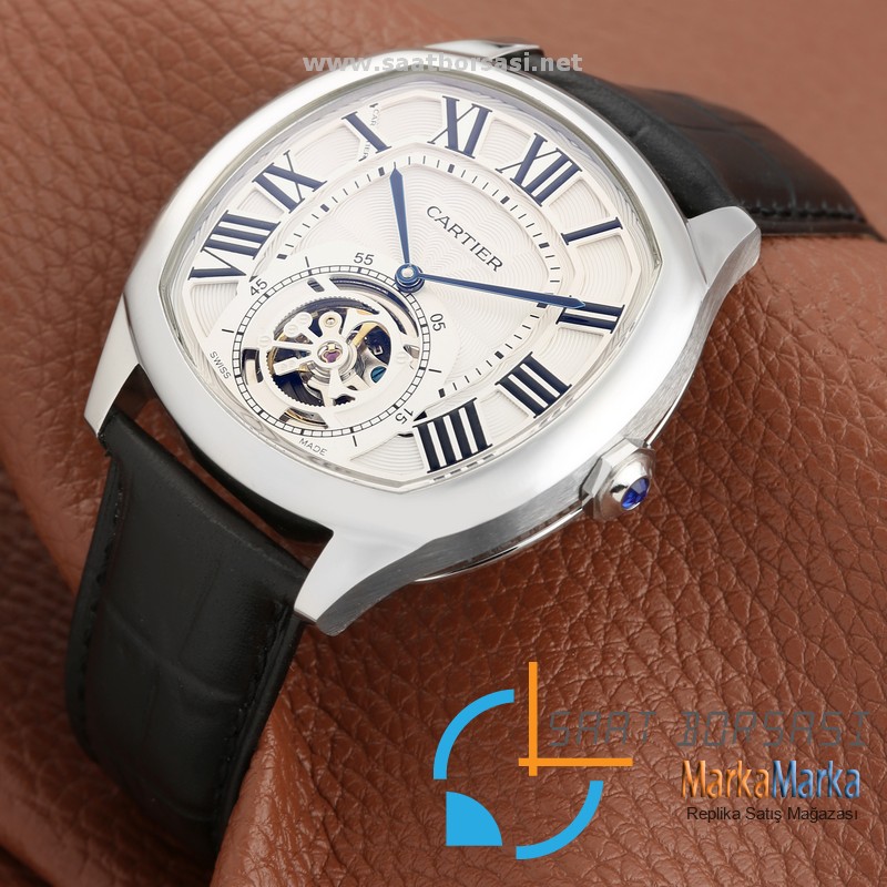 MM1681- Cartier Tourbillion Silver