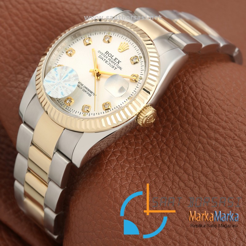 MM1697- Rolex Oyster Perpetual DateJust-Gold-36mm