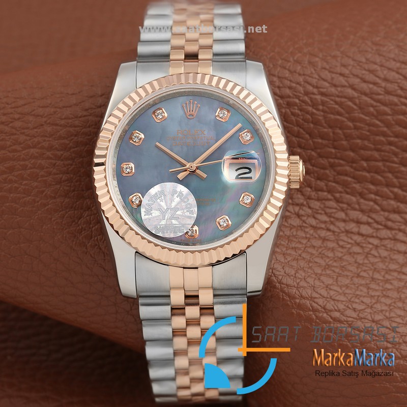 MM1698- Rolex Oyster Perpetual DateJust-Rose-36mm