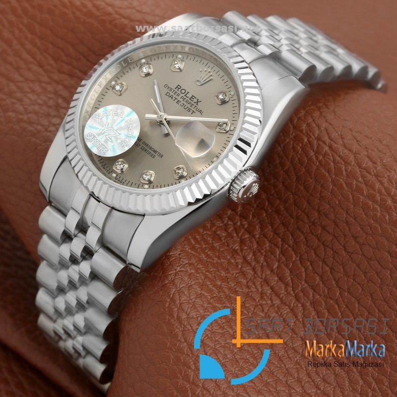 MM1699- Rolex Oyster Perpetual DateJust-Silver-36mm