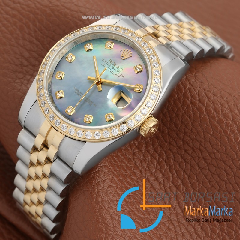 MM1704- Rolex Oyster Perpetual DateJust-Gold-36mm