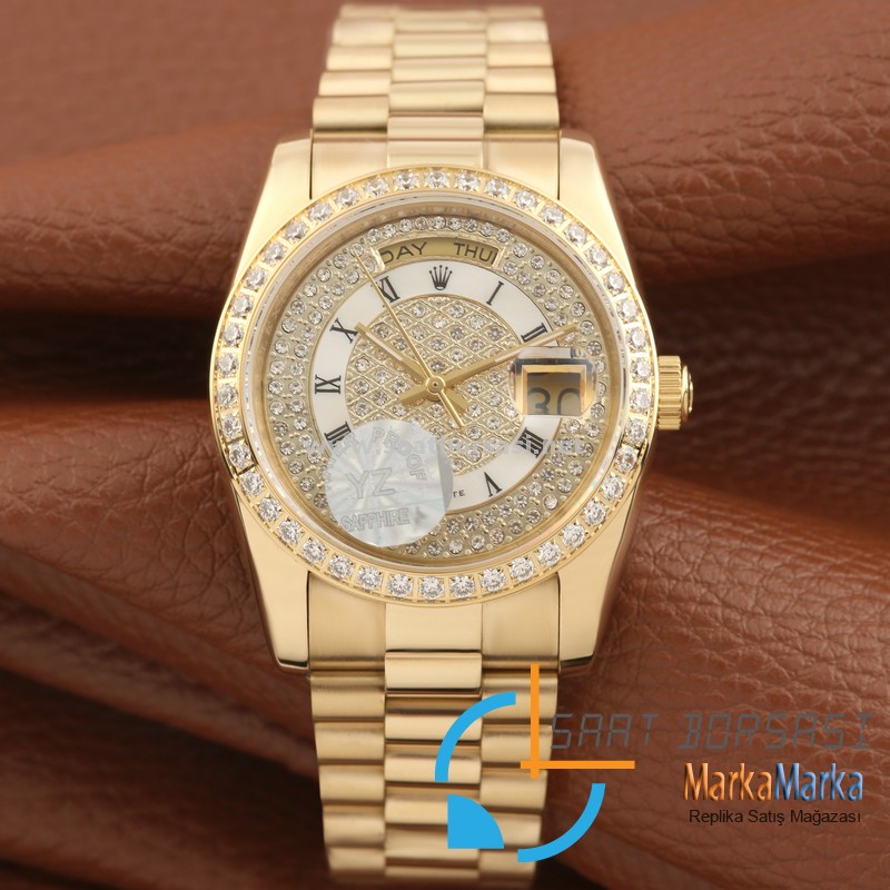 MM1718- Rolex Oyster Perpetual Day-Date-Rose-36mm-LIMITED EDITION