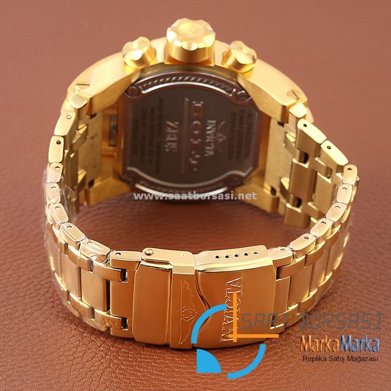 MM1744- Invicta Bold Zeus Magnum Gold Chronograph