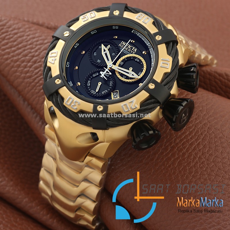 MM1745- Invicta Reserve Bold Gold Chronograph