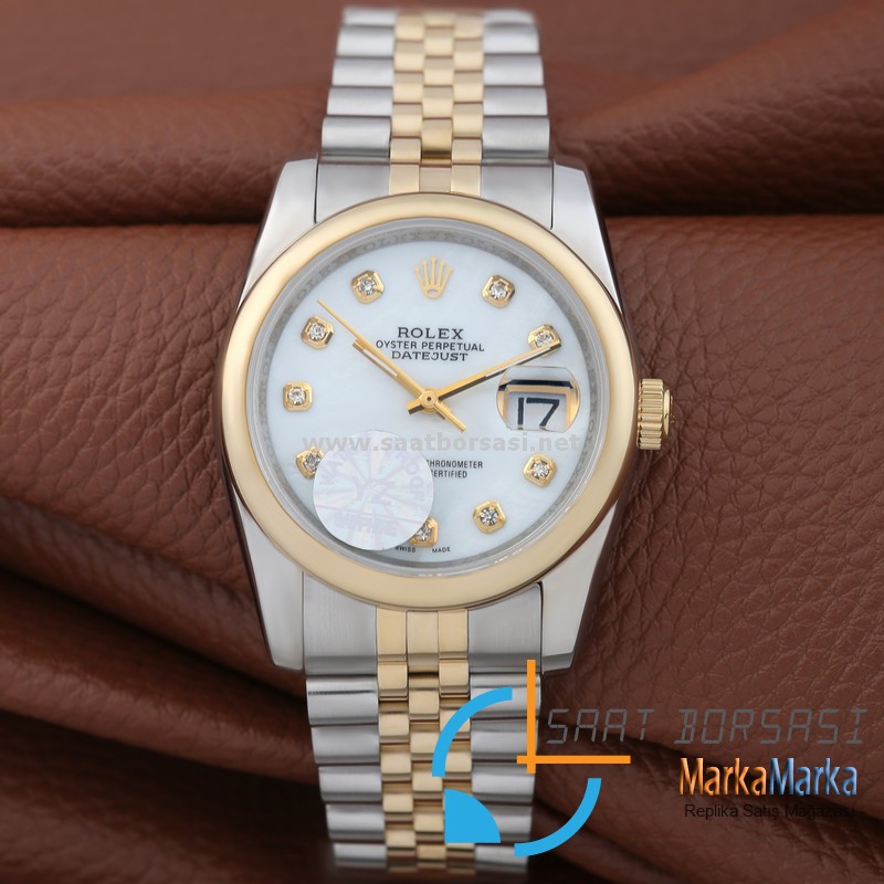 MM1814- Rolex Oyster Perpetual DateJust-Gold-36mm