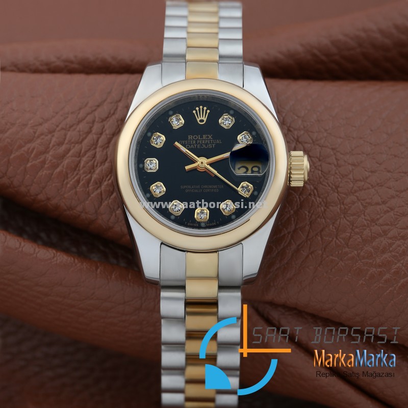 MM1816- Rolex Oyster Perpetual DateJust-Gold-28mm