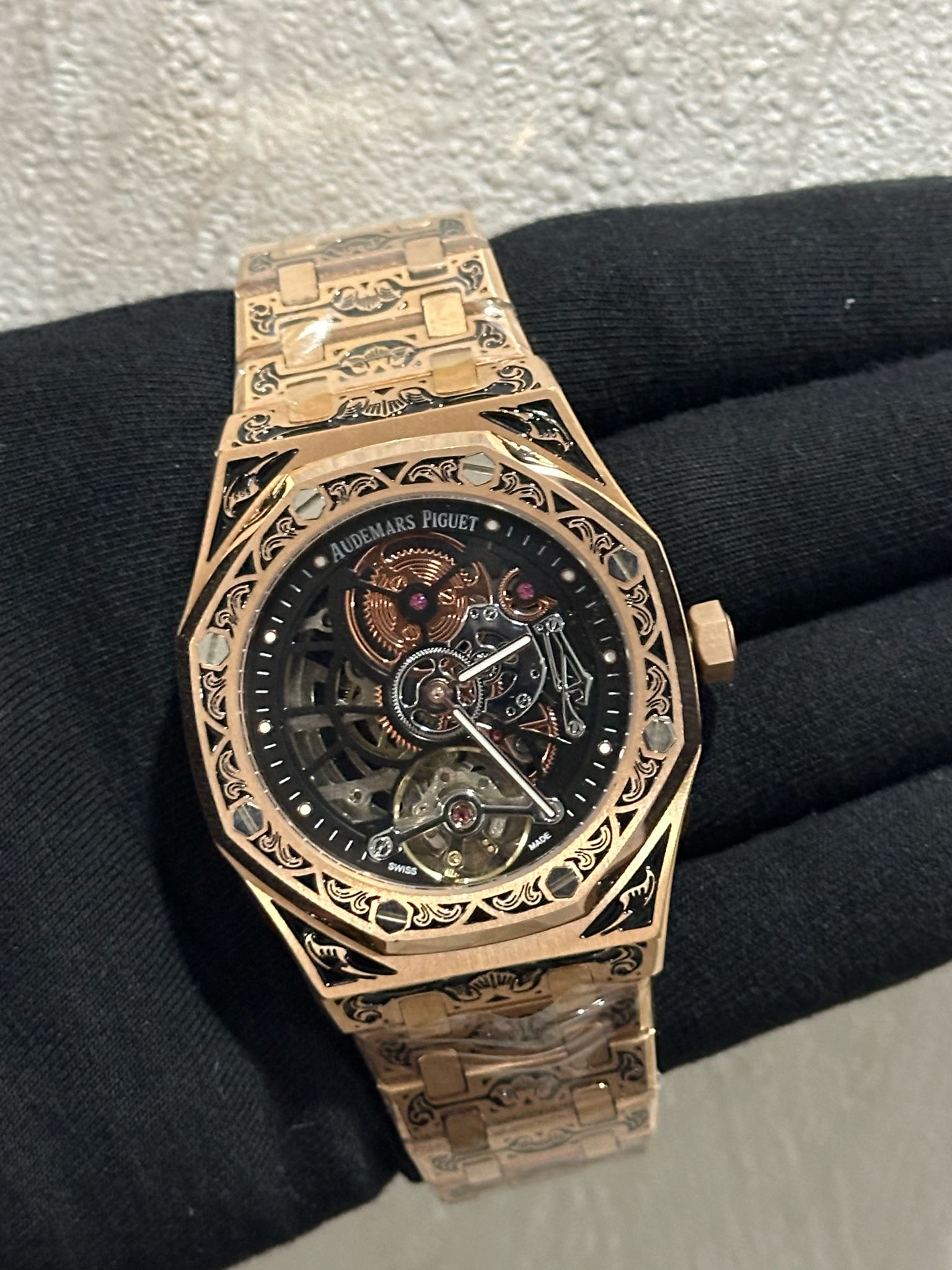 MM2480- Audemars Piguet Royal Oak Skeletion Tourbillion 