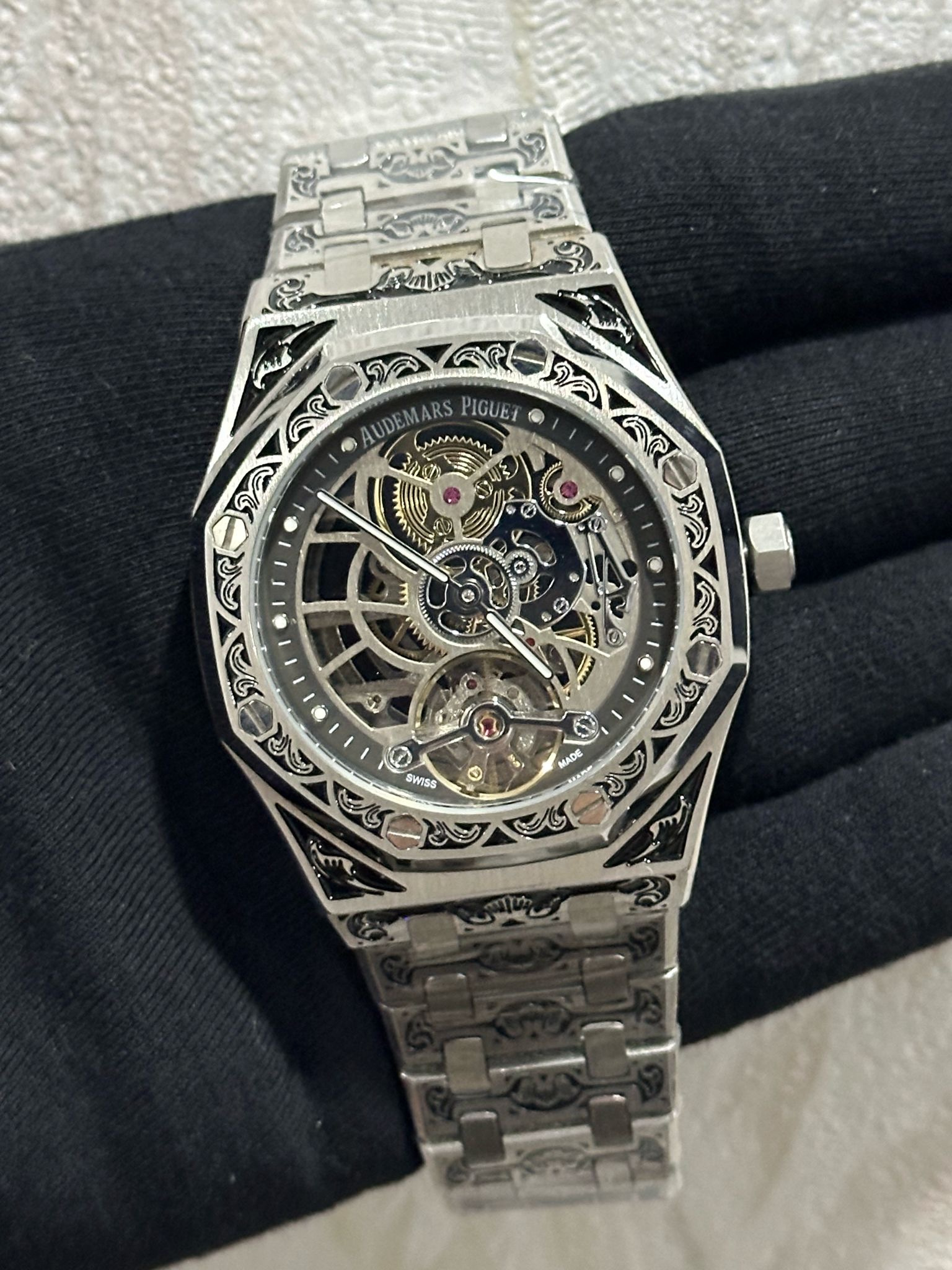 MM2481- Audemars Piguet Royal Oak Skeletion Tourbillion 