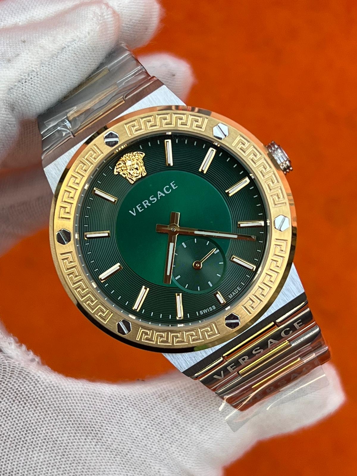 MM2601- Versace Erkek Silver/Gold
