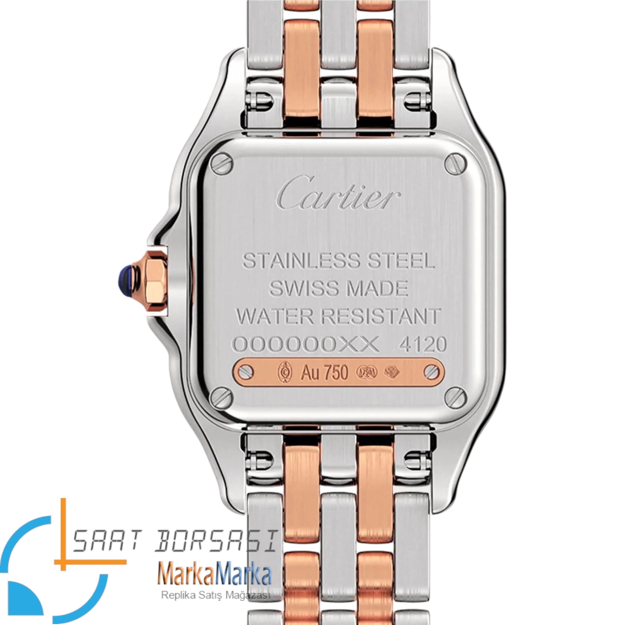 MM2674- Cartier Panthere De Cartier Rose/Silver Small - 23mm