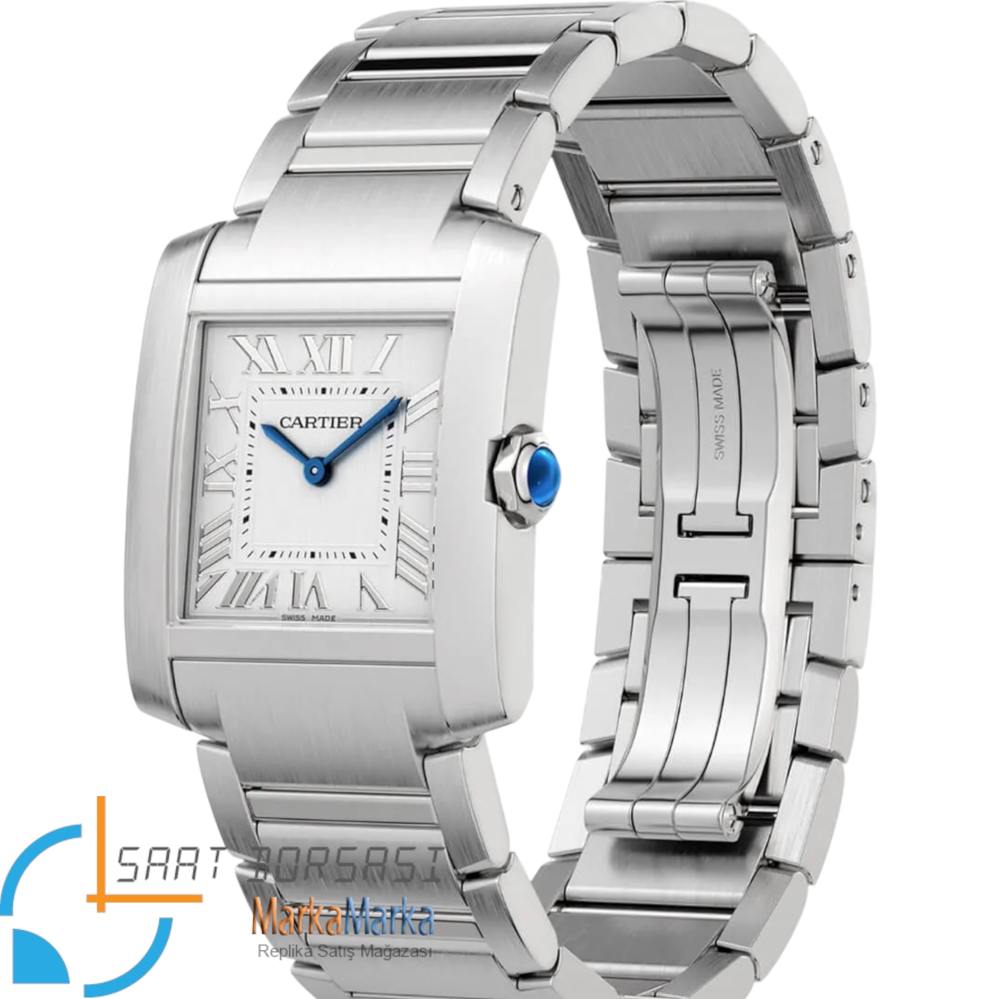 MM2675- Cartier Tank Française Silver Medium - 31mm