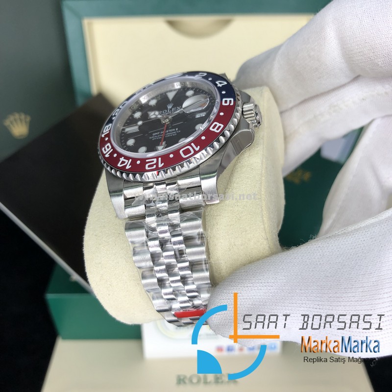 MR023- Minju Süper Klone Rolex GMT-Master II Pepsi Jubilee