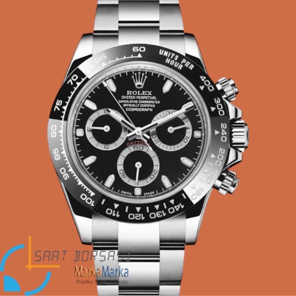 Rolex Daytona Seramik Bezel 904L Çelik Clean 4131