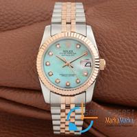 MM1827- Rolex Oyster Perpetual DateJust-Diamond-Silver/Rose31mm
