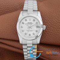 MM1828- Rolex Oyster Perpetual DateJust-Diamond-Silver-31mm