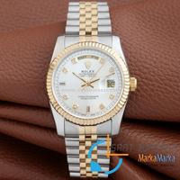 MM1876- Rolex Oyster Perpetual Day-Date-Rose/Silver 36mm